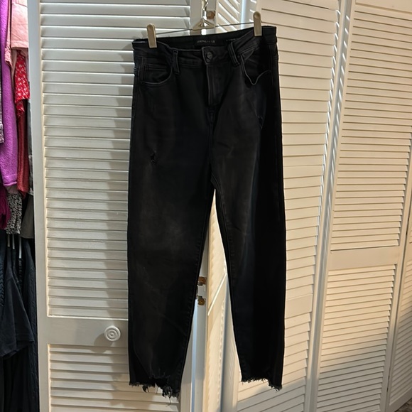 Kendall & Kylie The Icon High Rise Straight Leg Jeans - Picture 1 of 5
